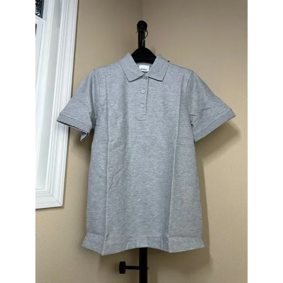 Burberry Women’s Malleco Polo Shirt Grey L